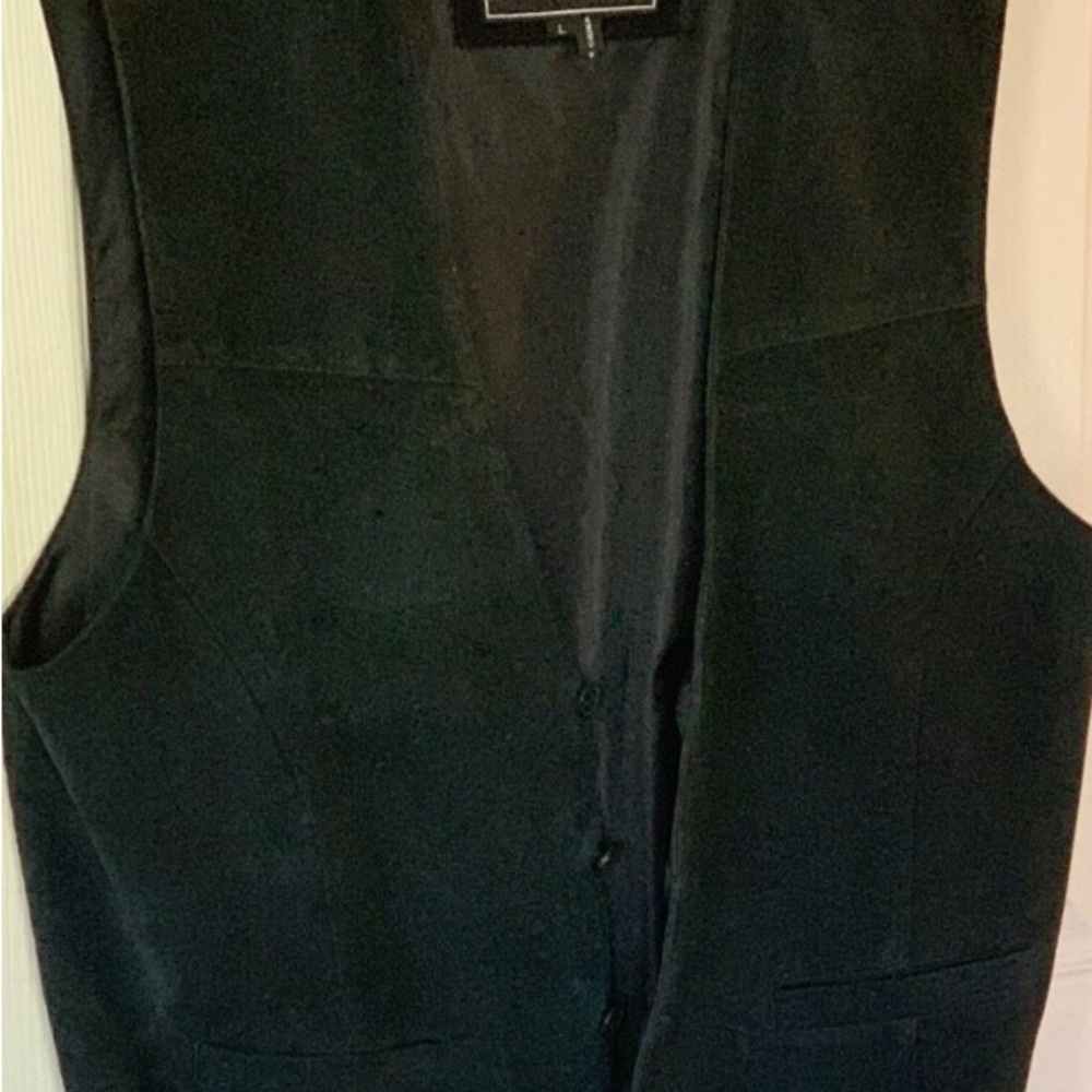 Men's Black Vest